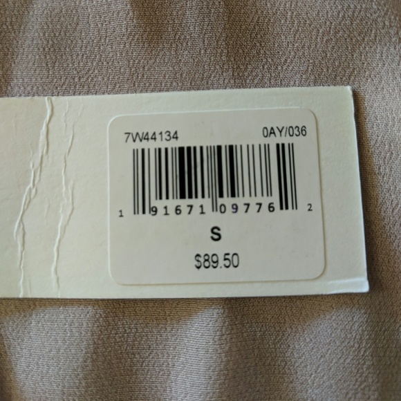 NWT Lucky Brand Sheer Long Sleeve Top - Picture 6 of 8